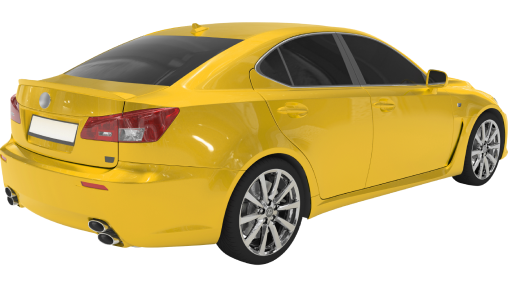 Yellow vehicle